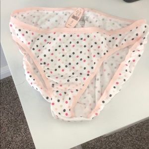 Victoria’s Secret Polka dot low-rise bikini